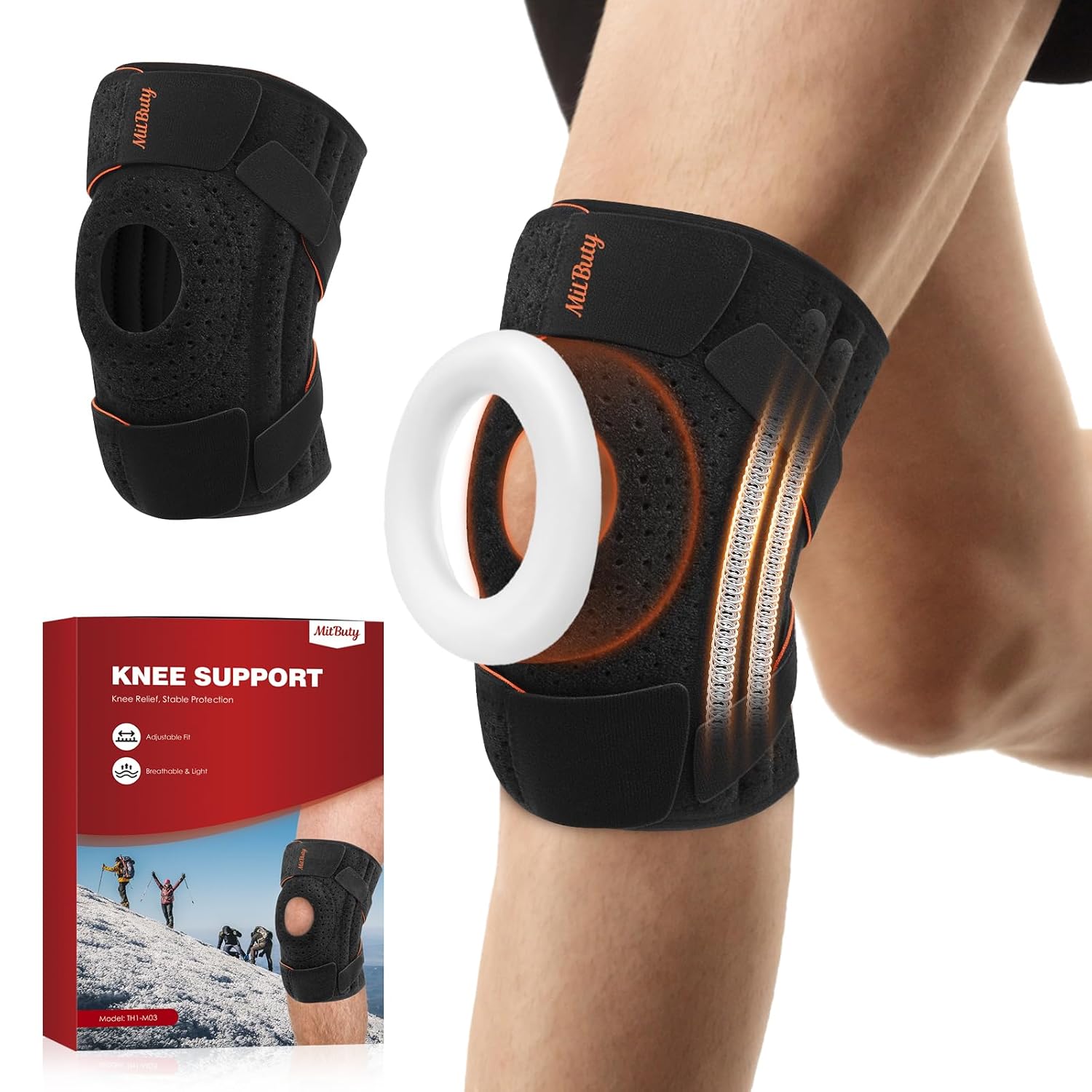 MitButy Knee Braces with Compression Support