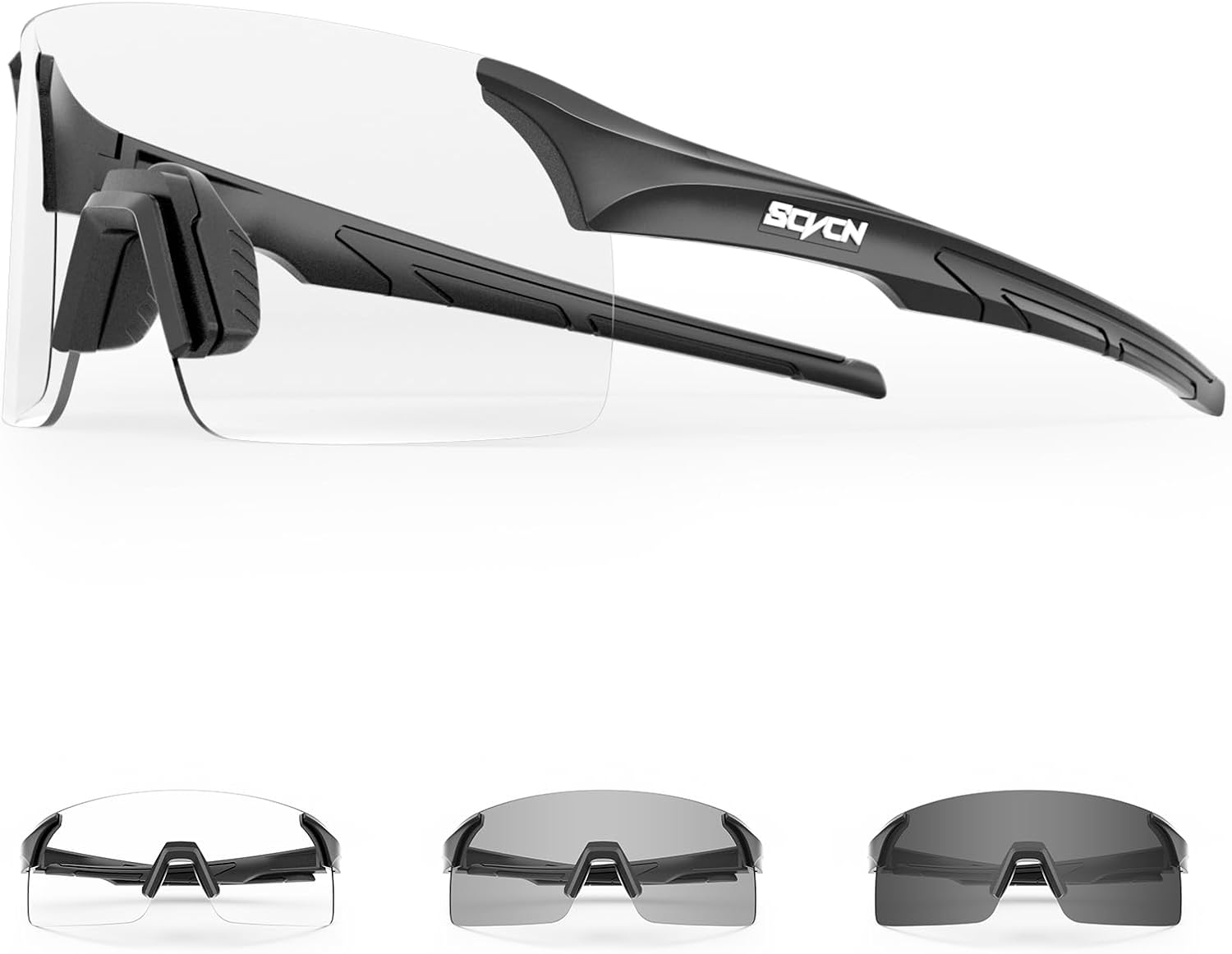 SCVCN Photochromic Cycling Sunglasses