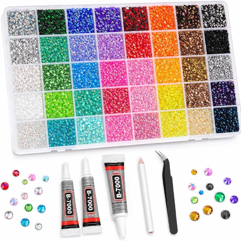 Jelly Rhinestones Bedazzling Kits