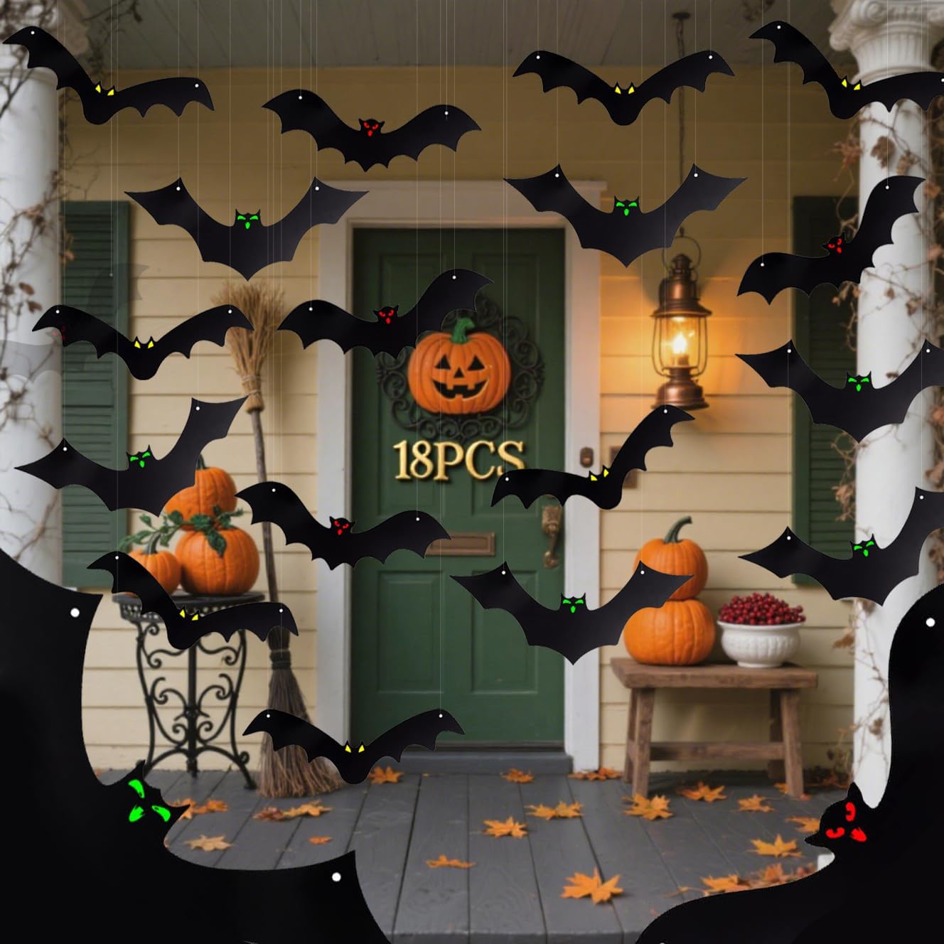 Halloween Hanging Bats