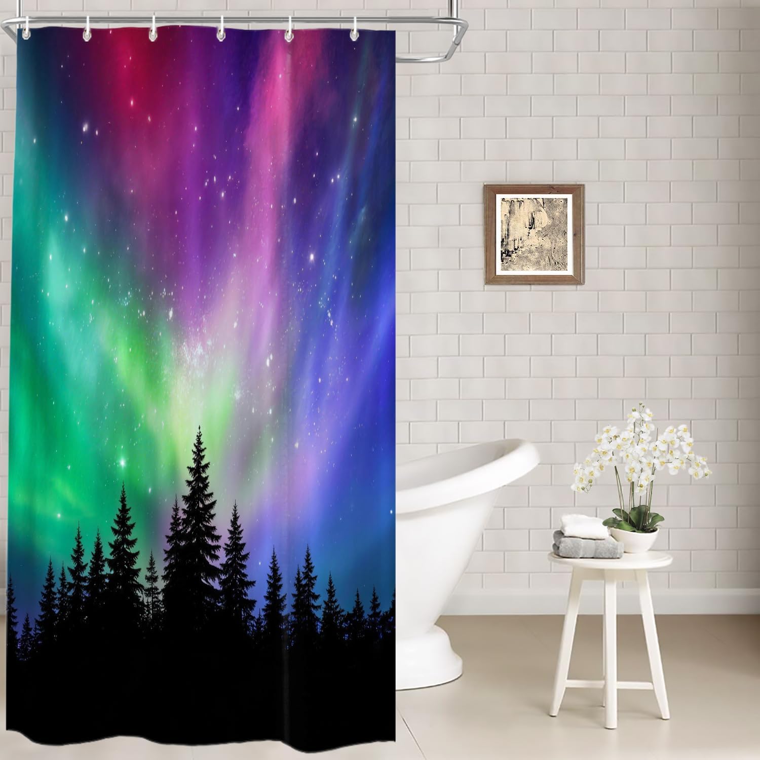 Northern Lights Shower Curtains