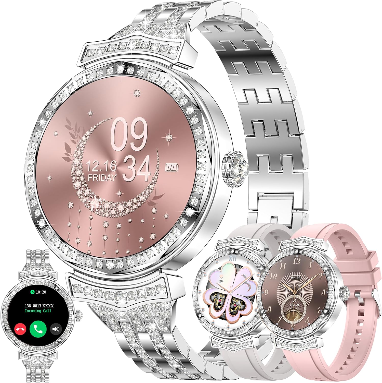 SGDDFIT Smart Watches (Silver