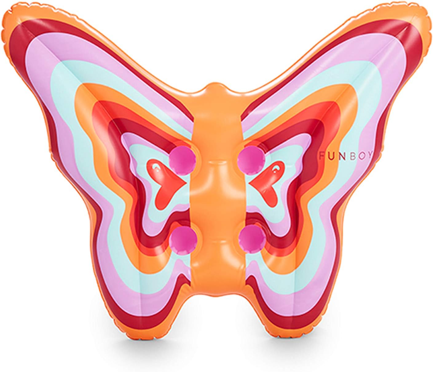 FUNBOY Butterfly Inflatable Floating Drink Holder