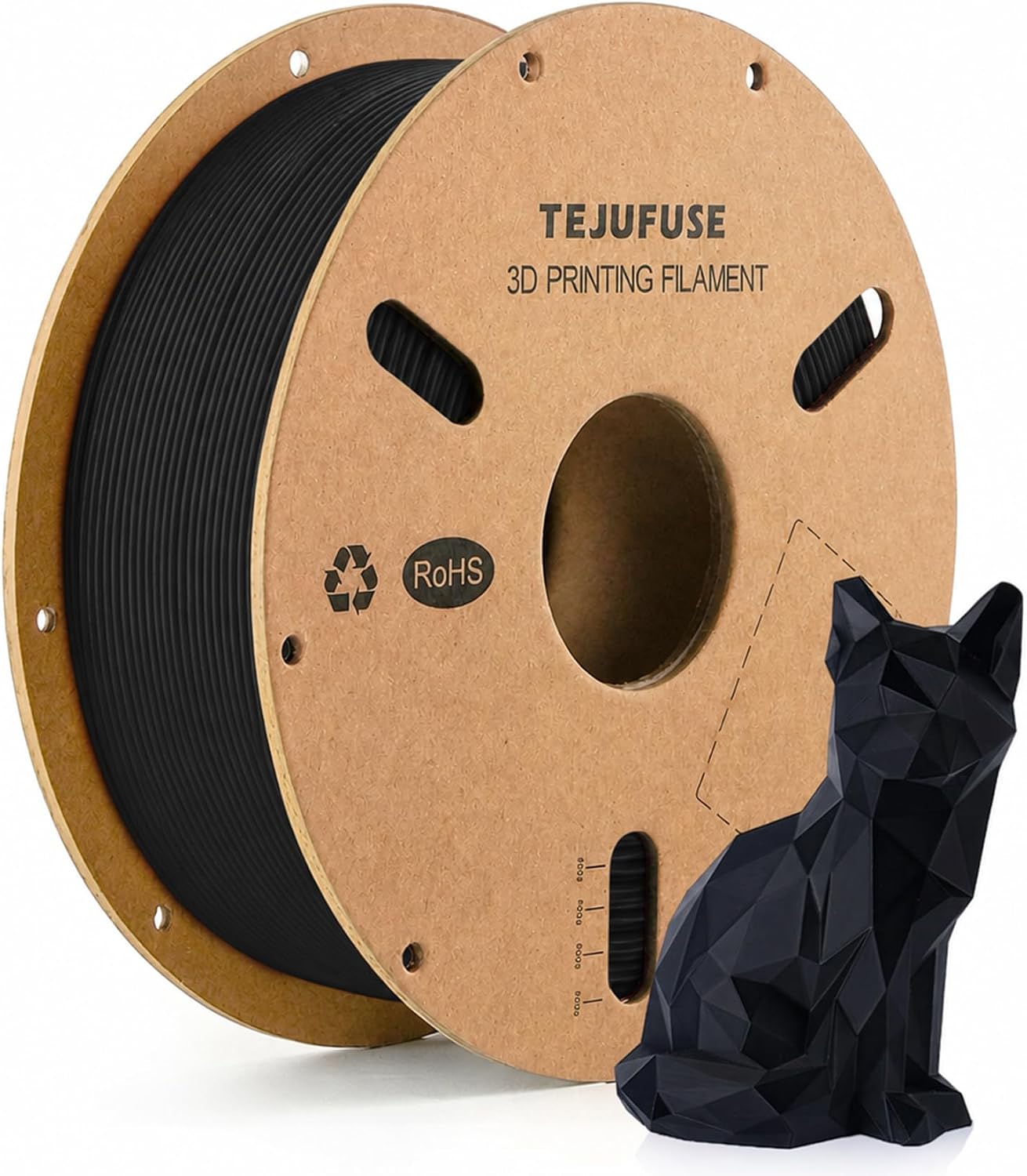 TEJUFUSE Black PLA Filaments