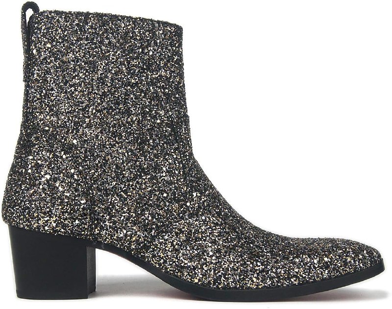 OSSTONE Glitter Chukka Boots