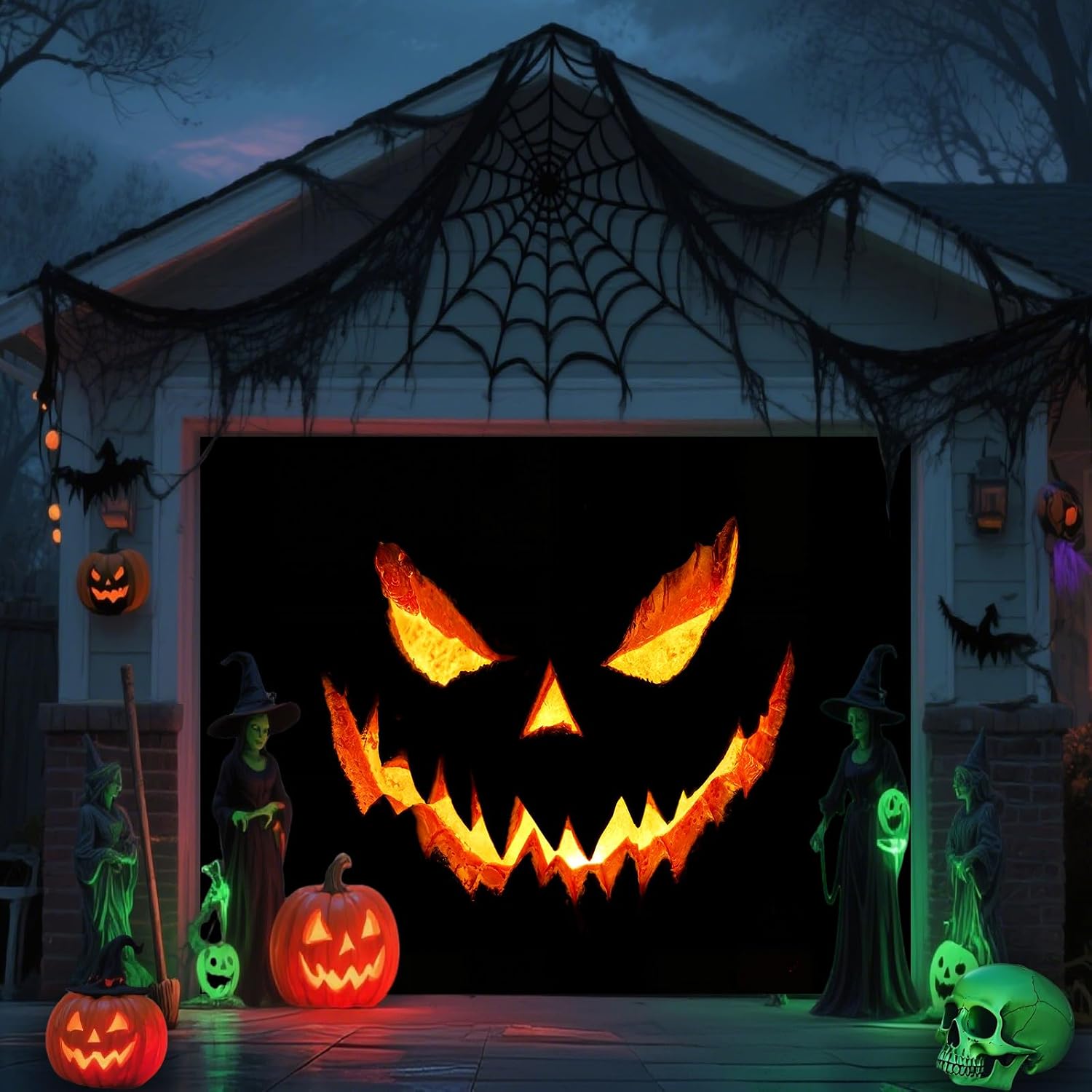 Halloween Garage Door Covers
