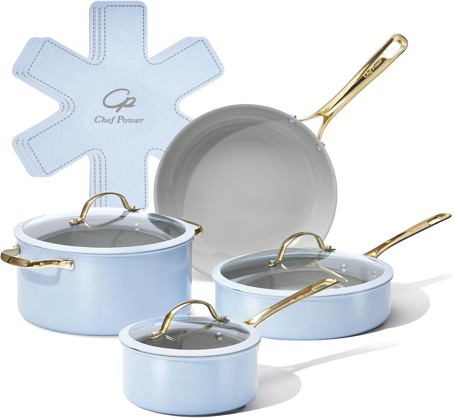 Chef Power Ceramic Cookware Sets