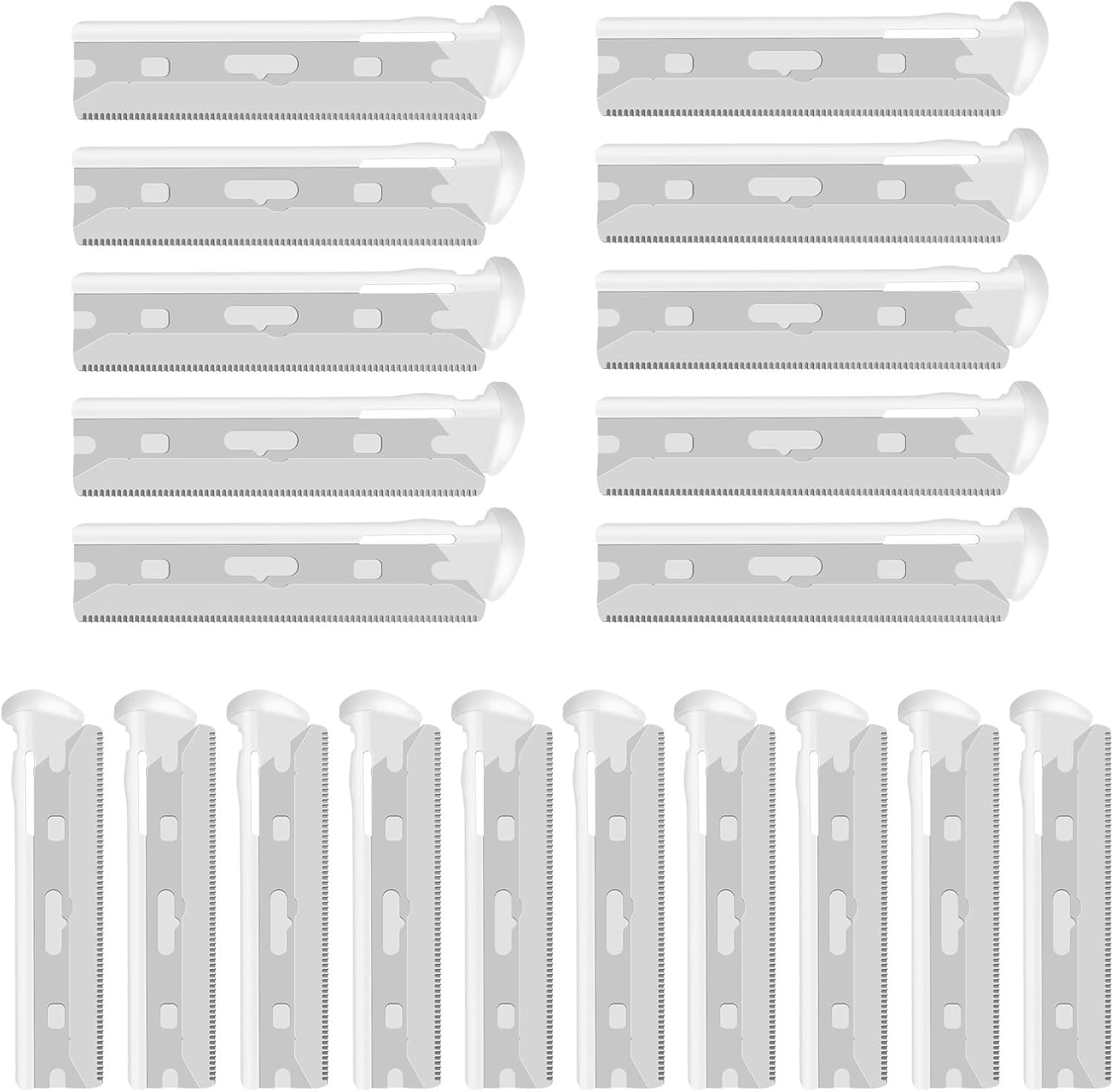 Razor Replacement Blades Compatible with Tweezerman Facial Razor Refills