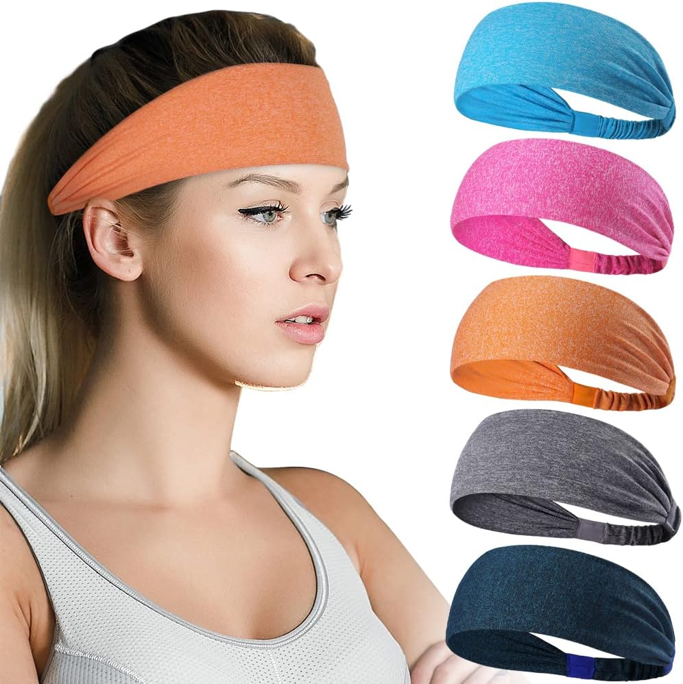 Beister Sports Headbands (5-Pack