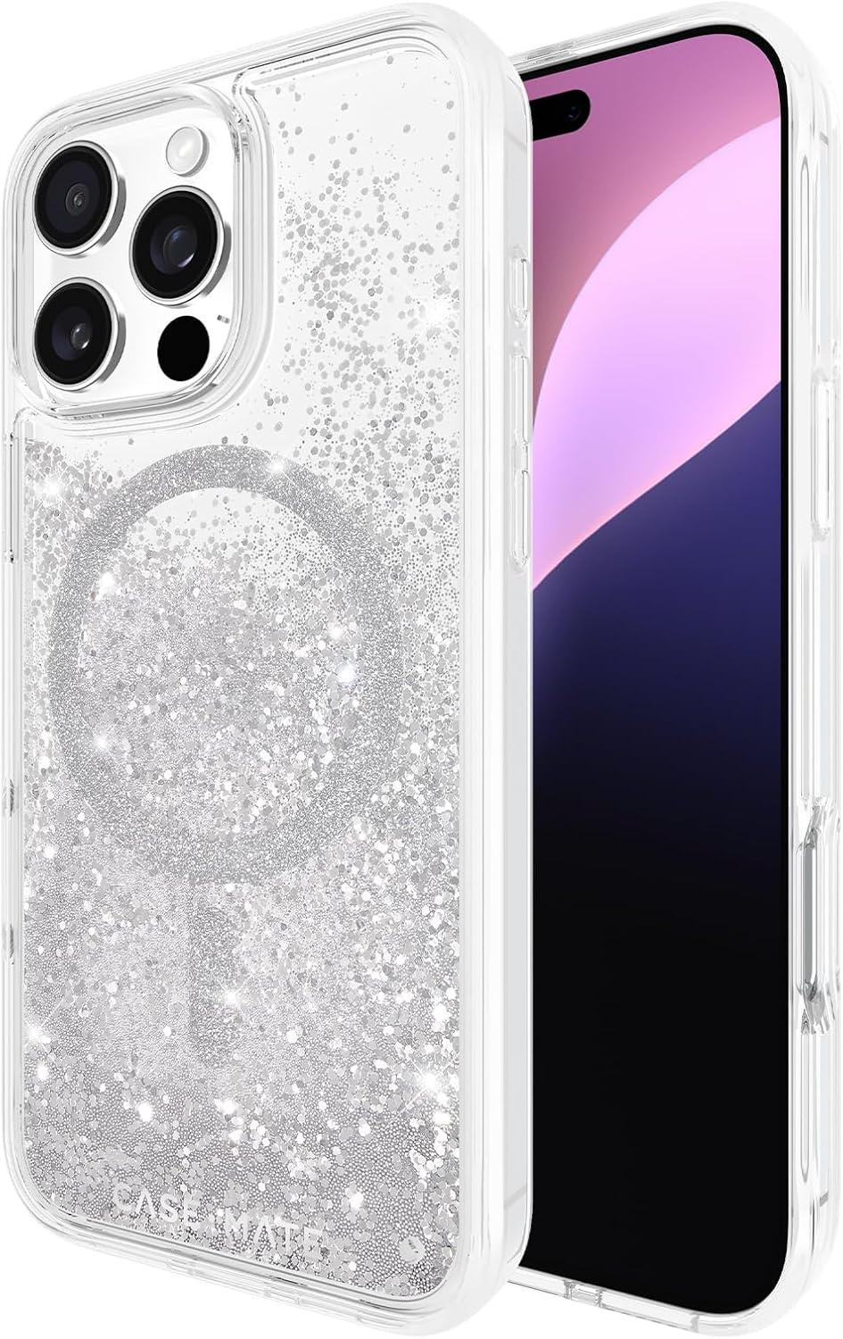 Case-Mate iPhone 16 Pro Max Case - Silver Waterfall