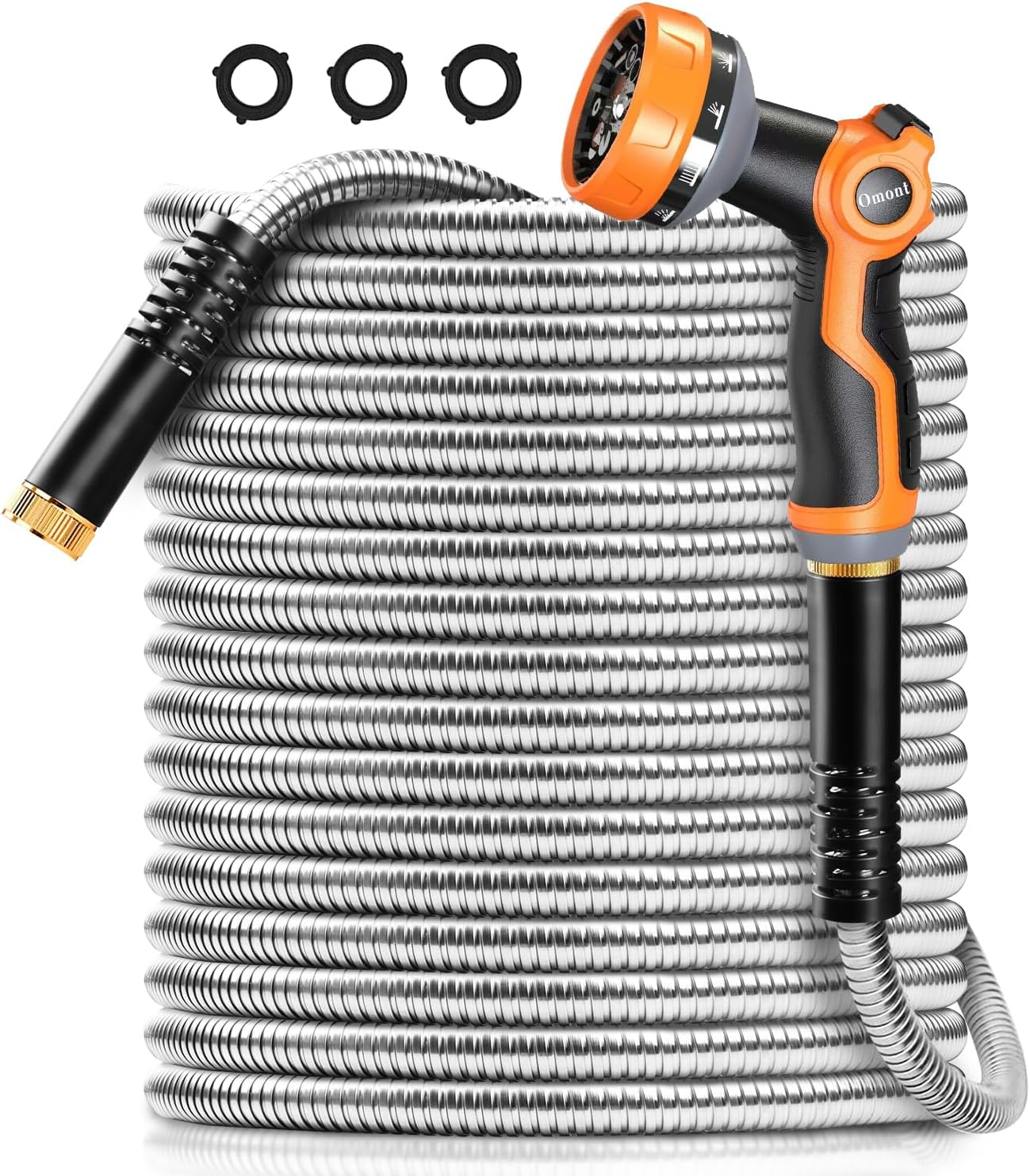 Omont Metal Garden Hoses (50FT