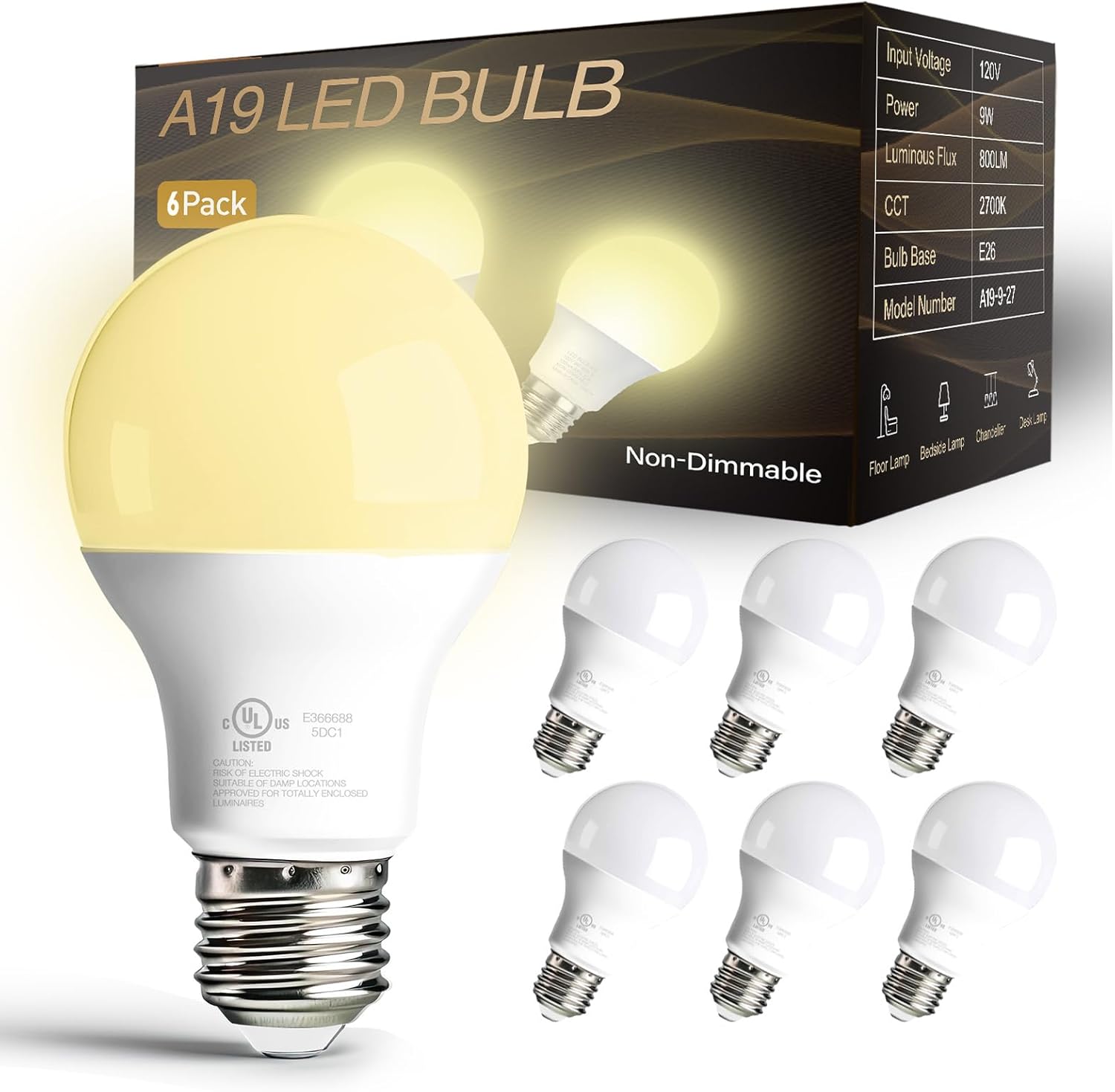 dalattin LED Light Bulbs