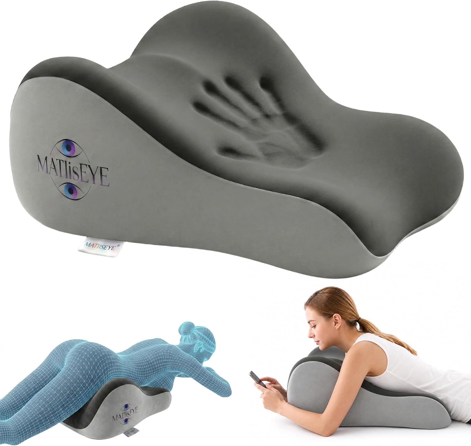Memory Foam Contoured Wedge Pillows
