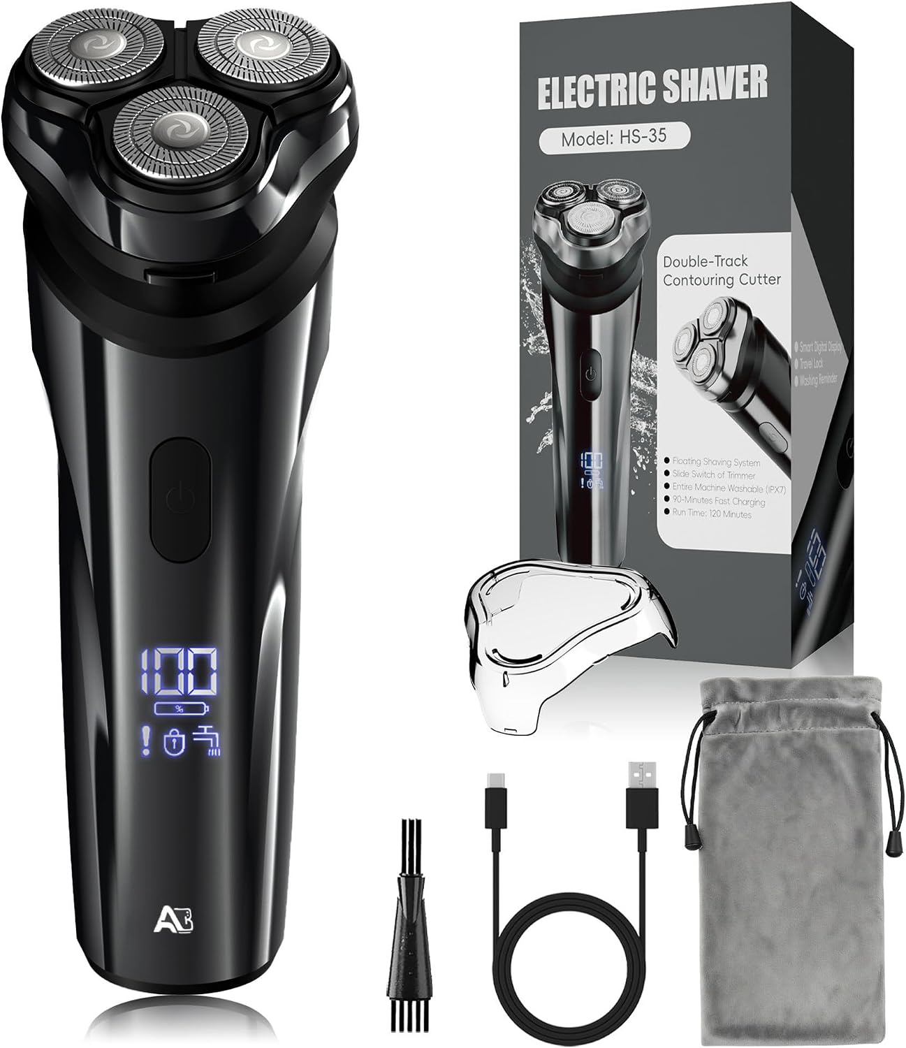 ABGAB Electric Rotary Shavers