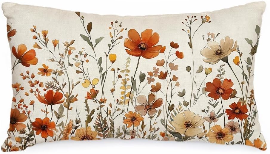 AACORS Fall Floral Pillow Covers