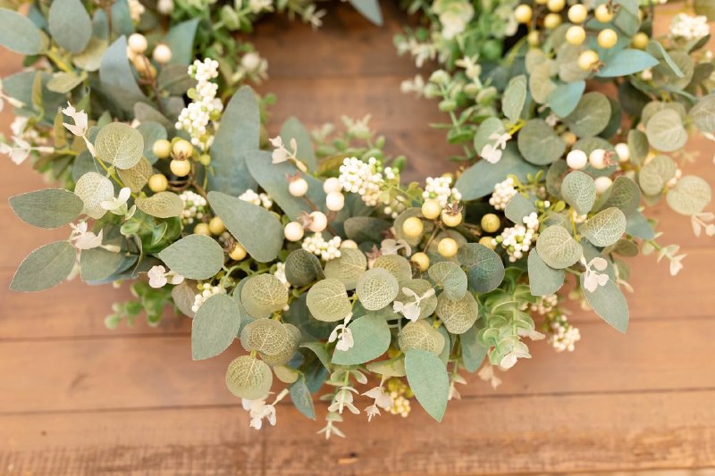 Farmhouse Faux Wreaths (24