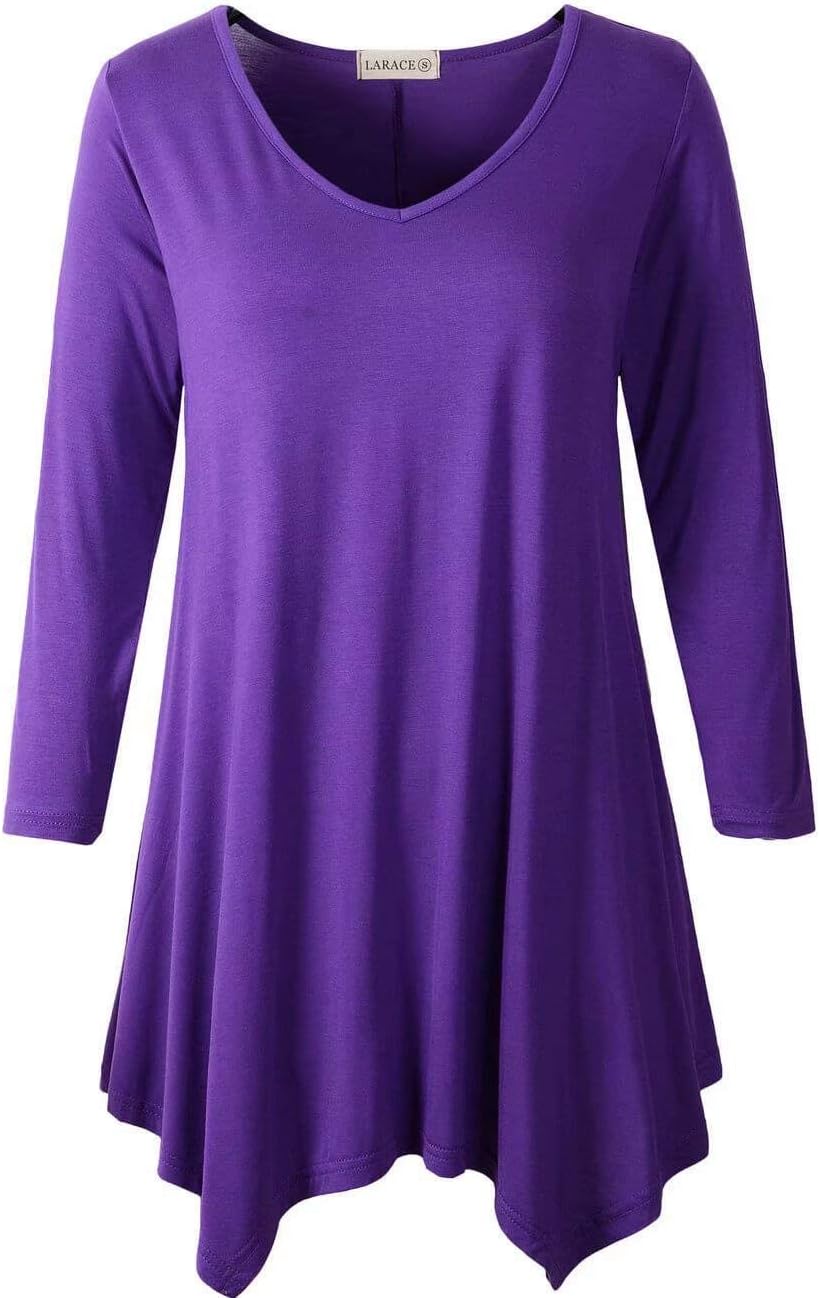 LARACE Plus Size Tunic Tops