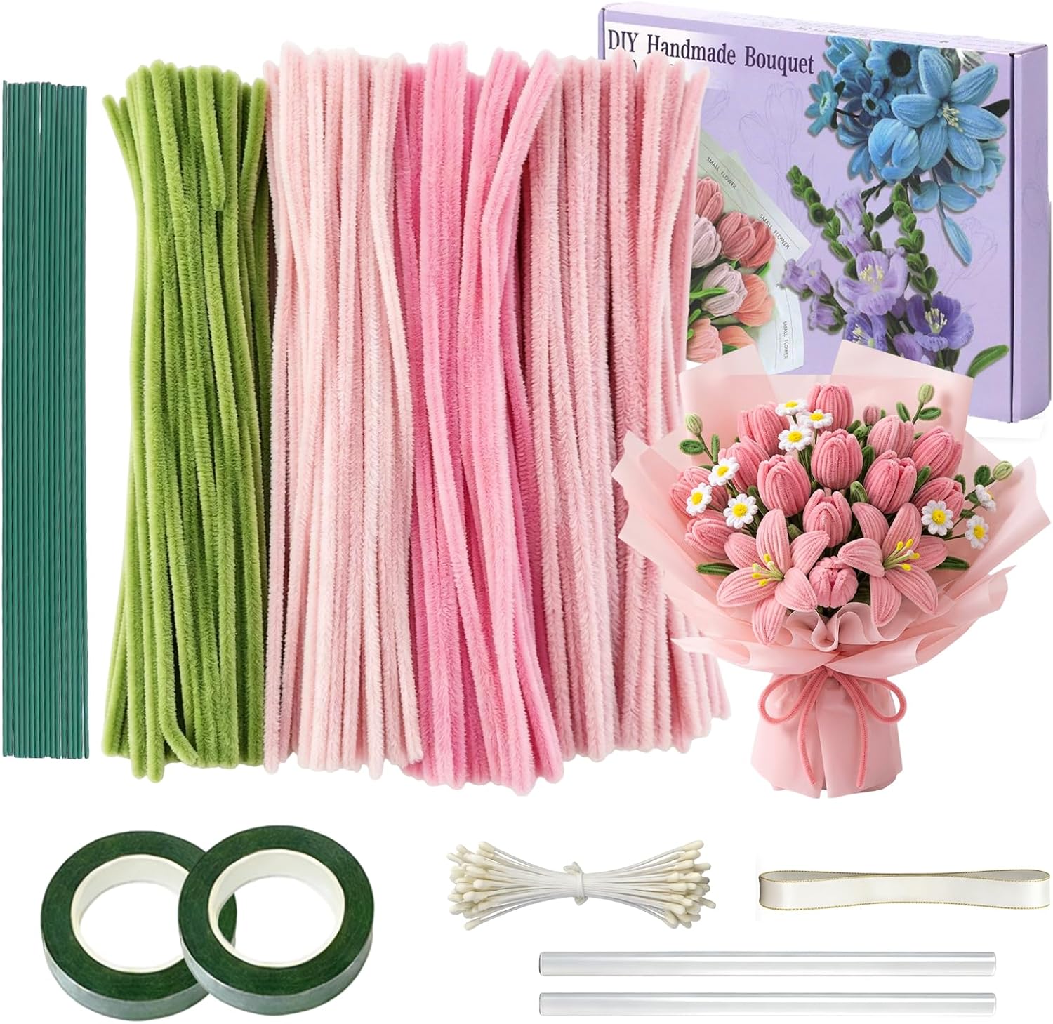 Houlishu Pipe Cleaners Craft Kits