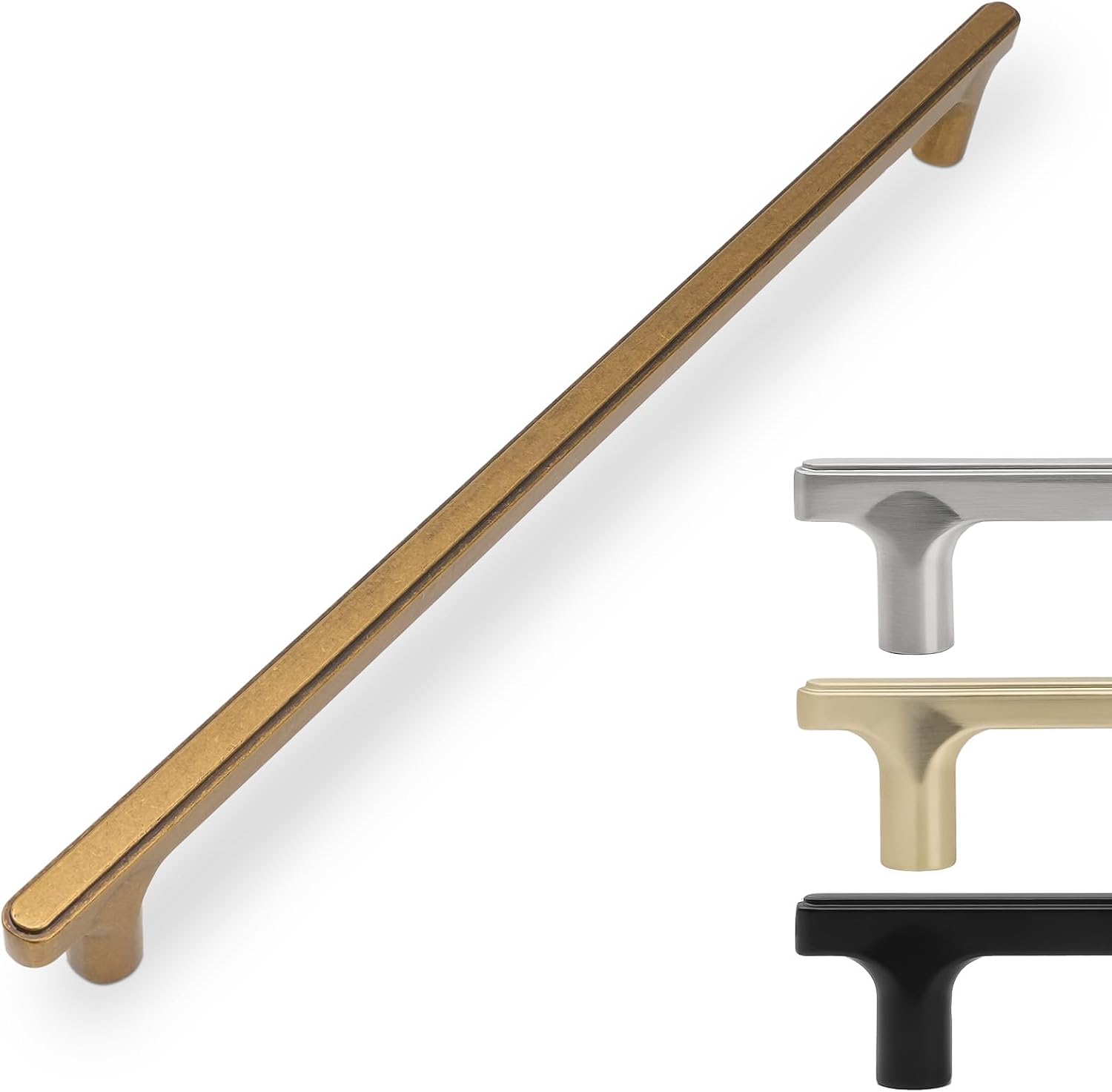 Antique Brass Cabinet Pulls