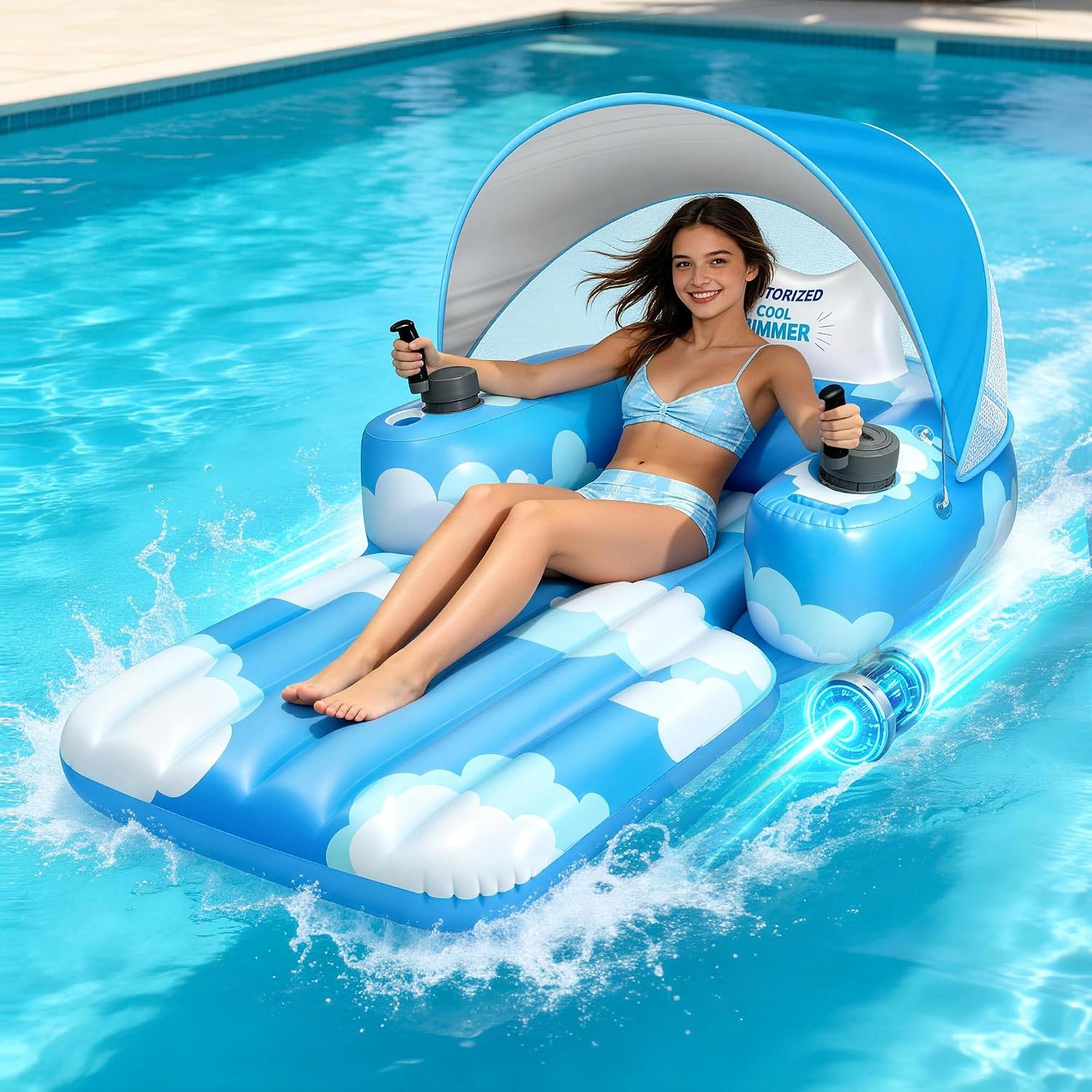 GIGIGO Motorized Pool Floats