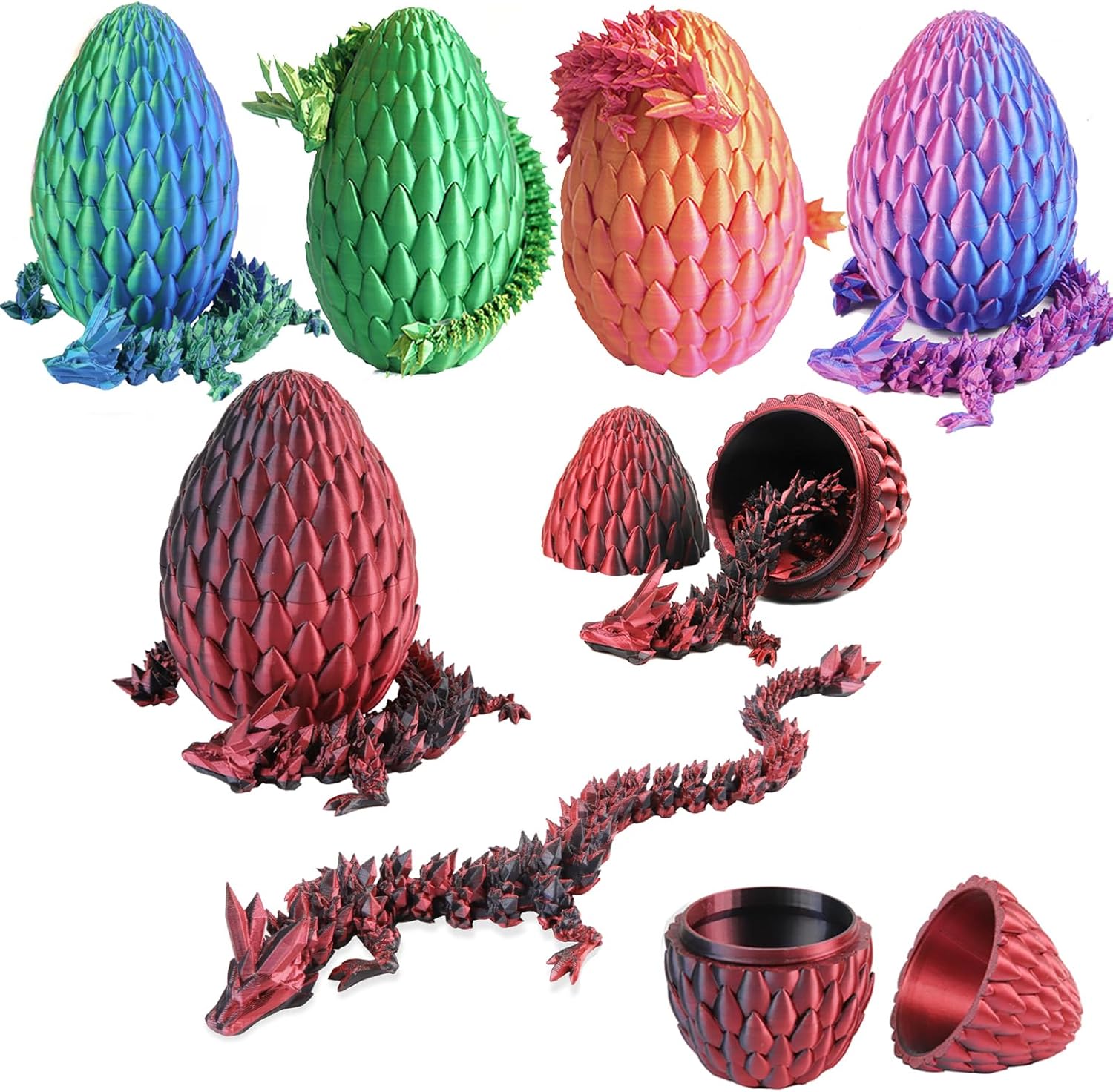 Qxbuhe 3D Dragon Egg Fidgets