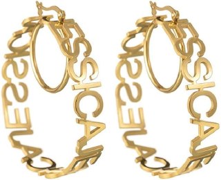 Custom Name Hoop Earrings