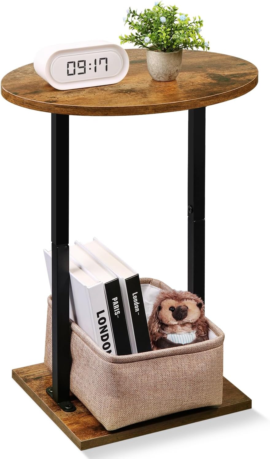 Eufrozy Small Wood Side Tables