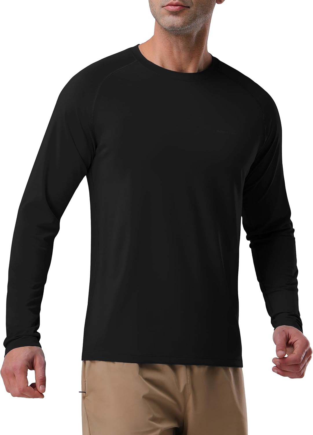 Pioneer Camp Men's Sun UV Protection SPF Shirts UPF50+ Rash Guard Long Sleeve Lightweight Hiking Quick Dry Running Swim Shirt
