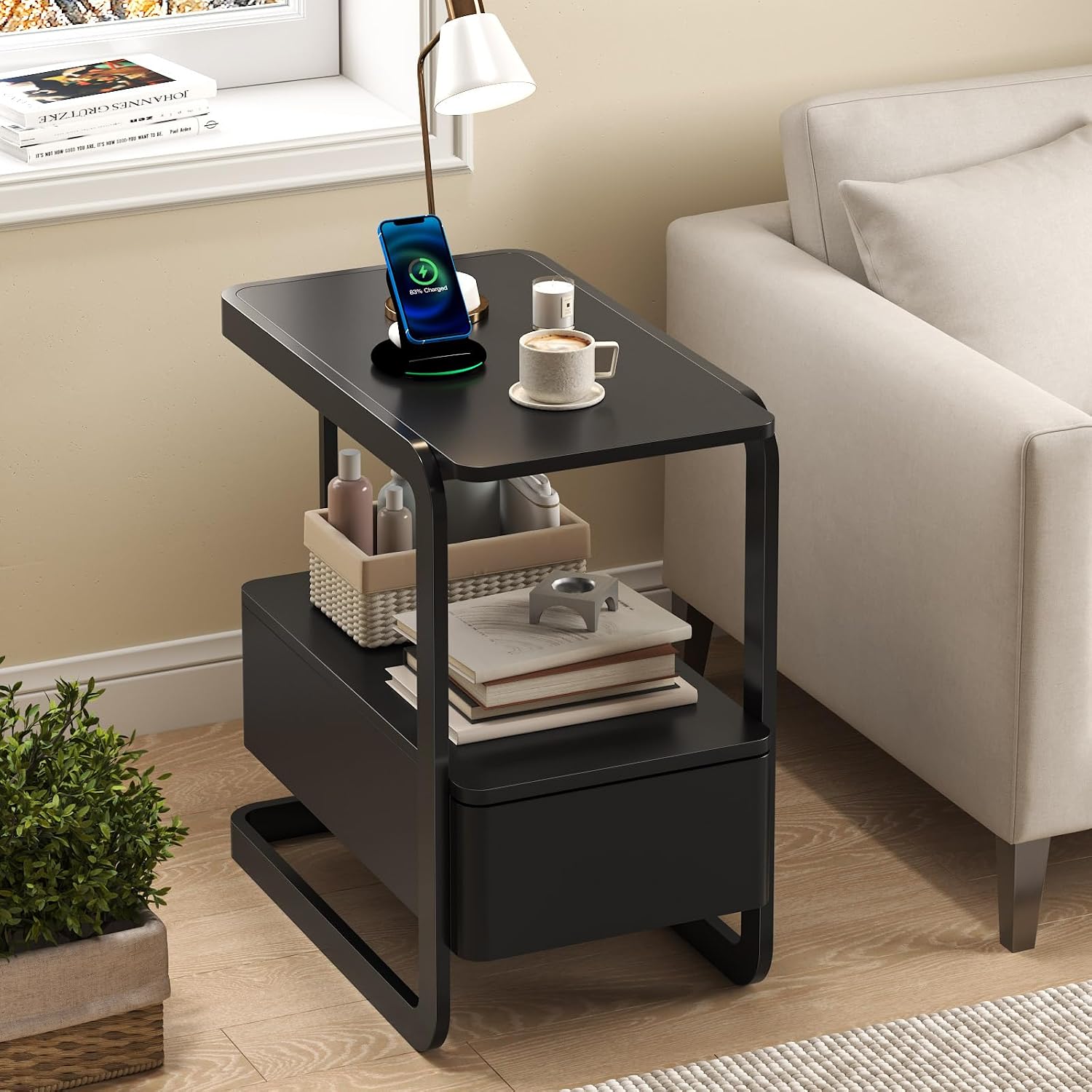 Modern Narrow Side Tables