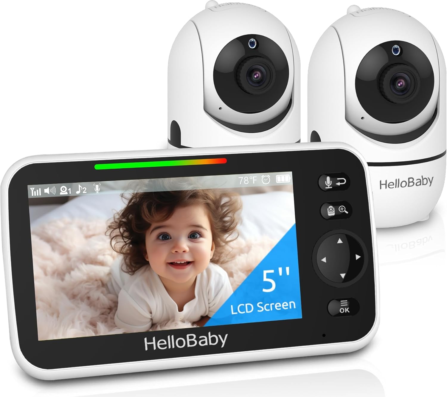 HelloBaby 5 inch Monitors