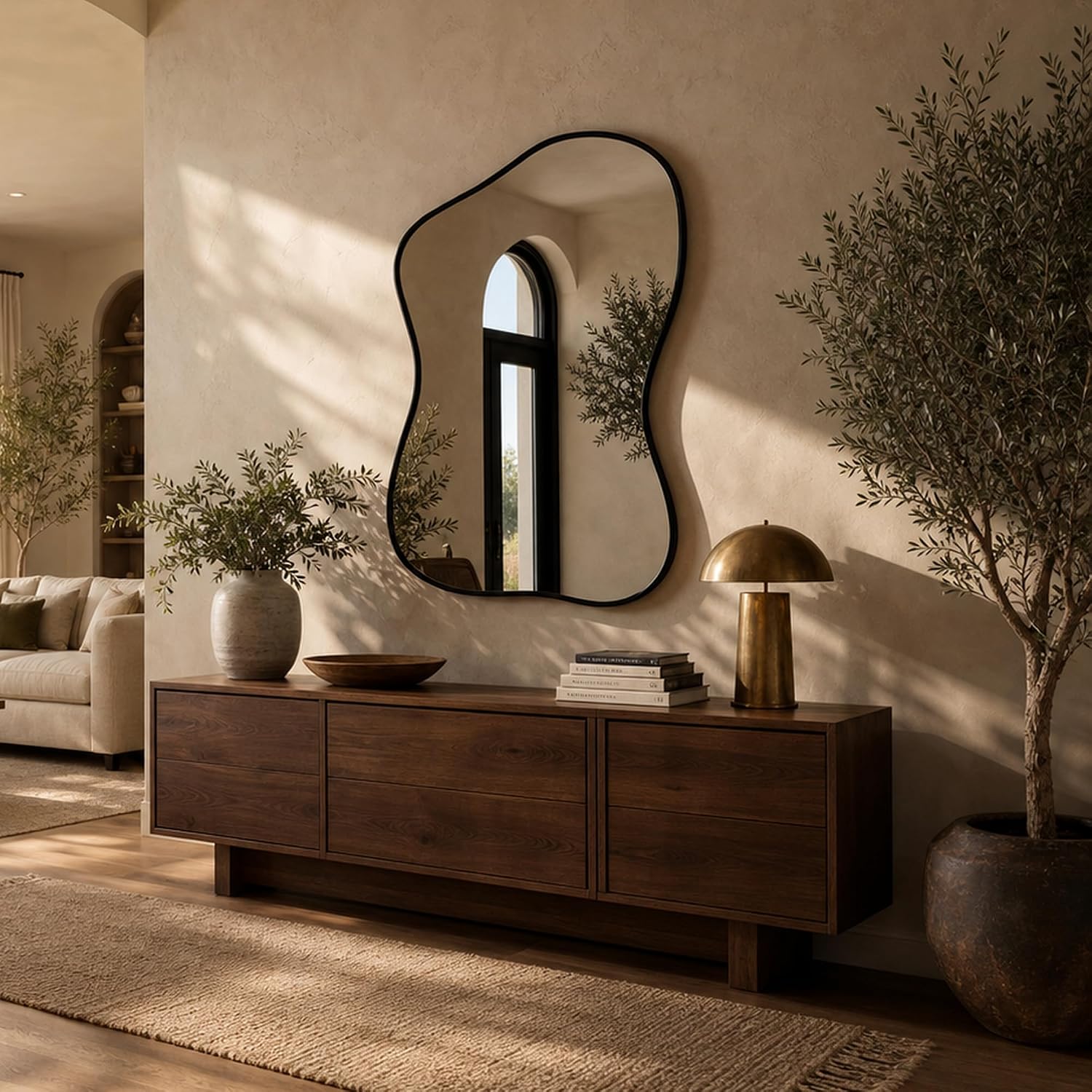 PIUDOC Asymmetric Black Mirrors