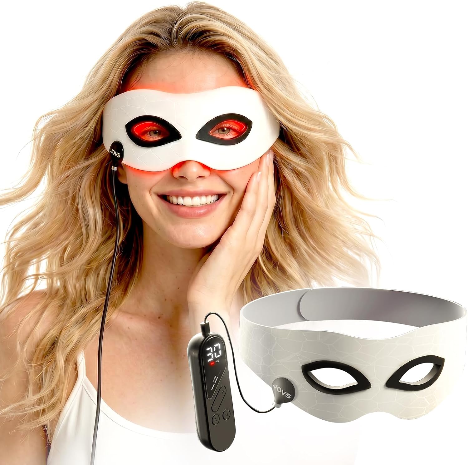 JOVS Red Light Therapy Eye Masks