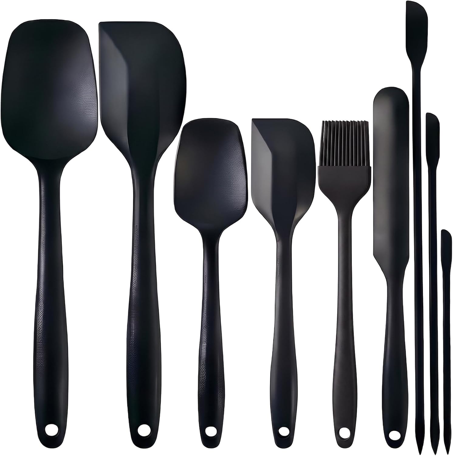 Silicone Spatula Sets (9-Piece