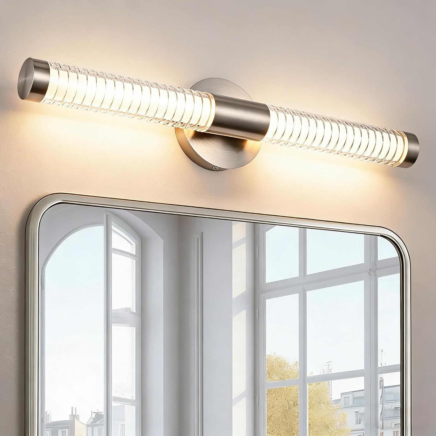 MELUCEE Dimmable Bathroom Vanity Lights