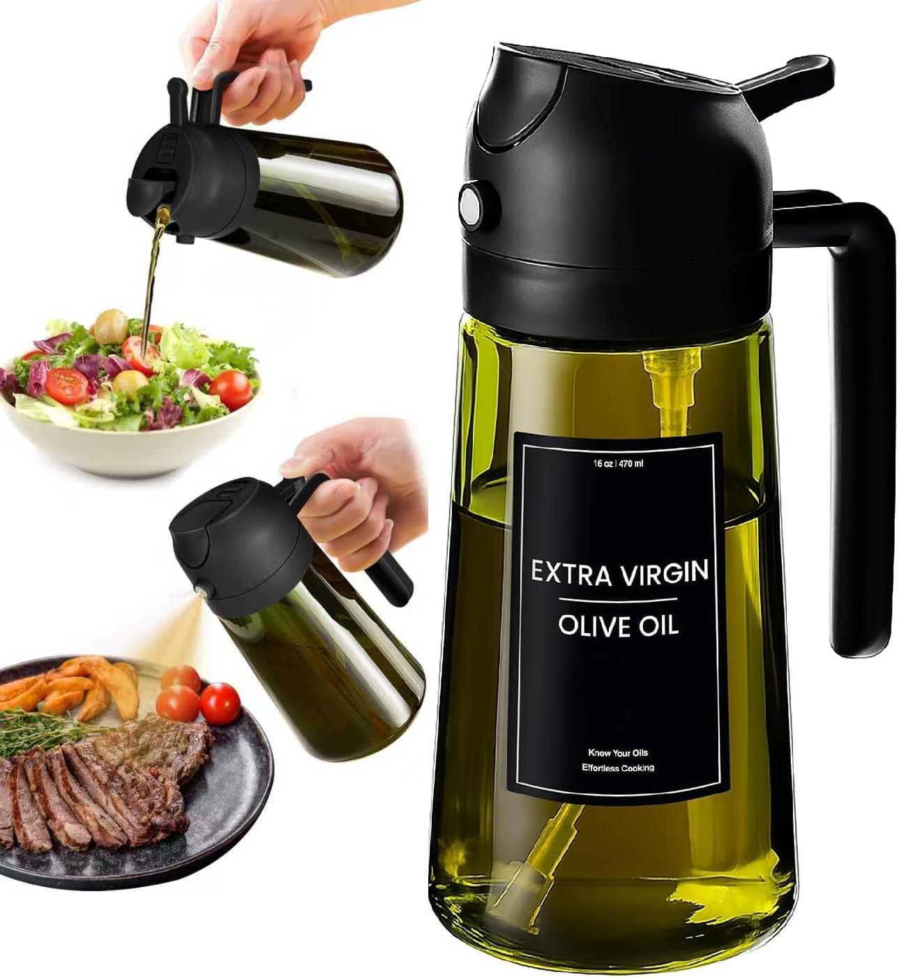 XBllcyiv Oil Sprayers (Black