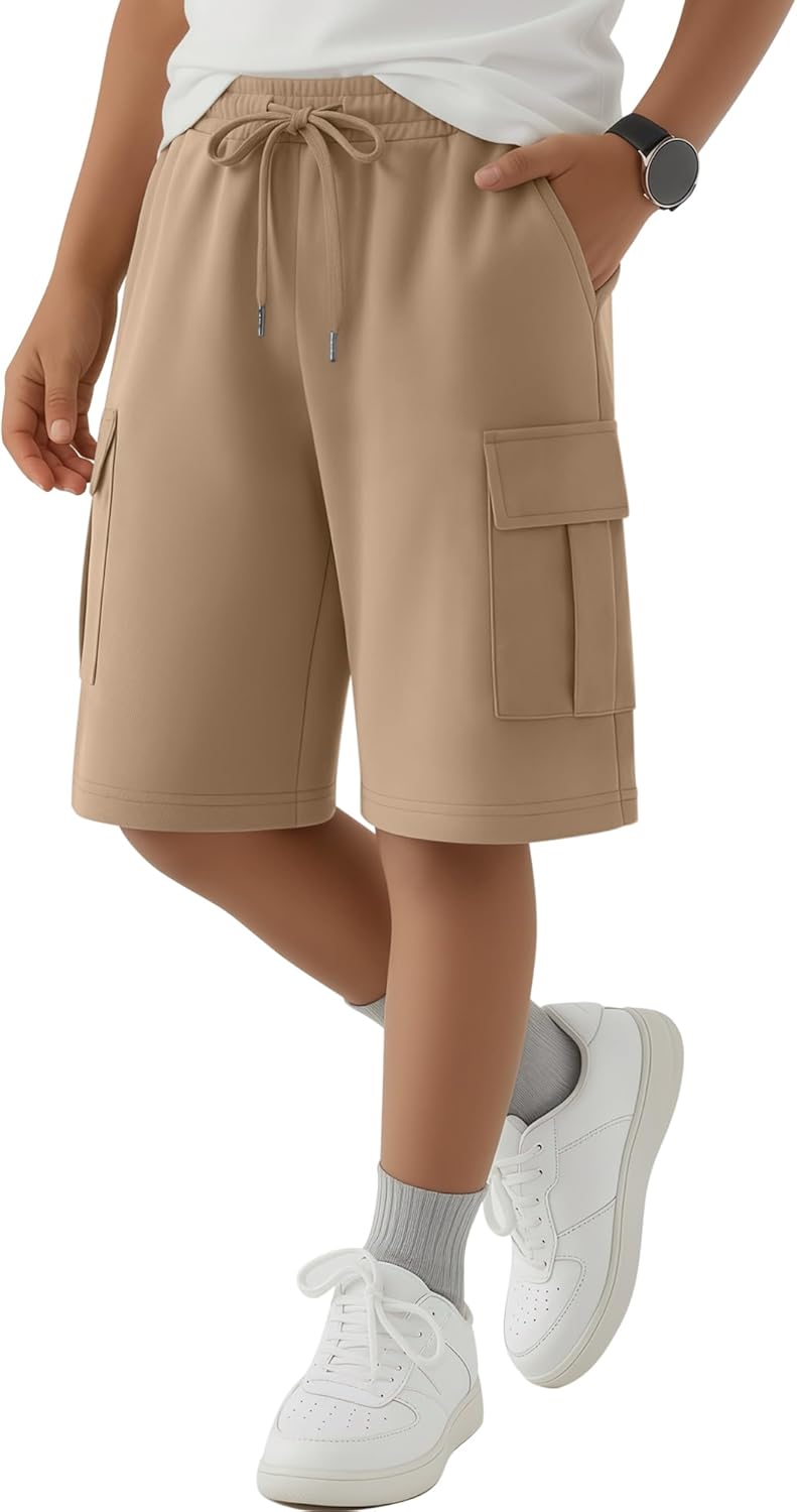 Boys Cargo Athletic Shorts