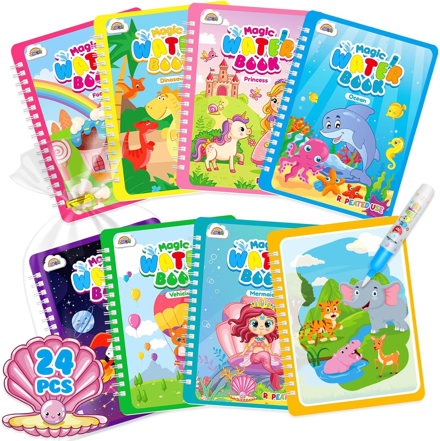 ZMLM Watercolor Books (24