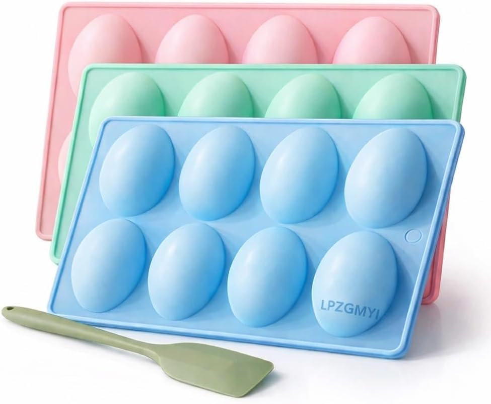 Silicone Egg Molds (3-Pack
