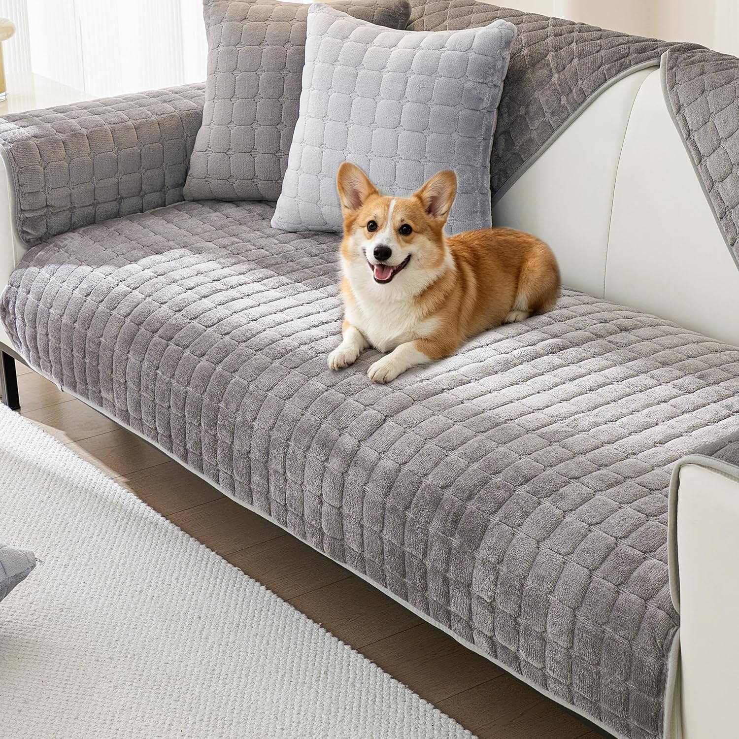 KaviKon Velvet Couch Covers