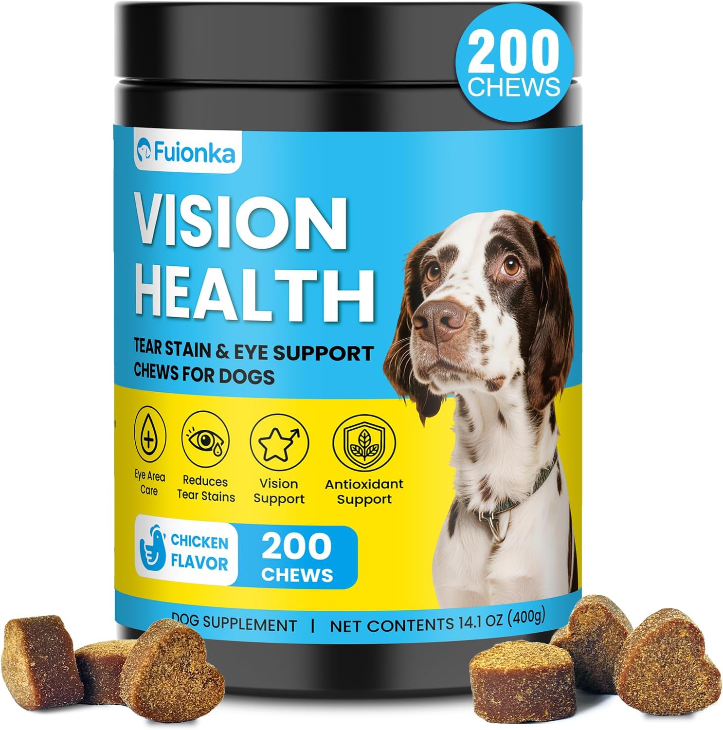 Fuionka Tear Stain Dog Chews