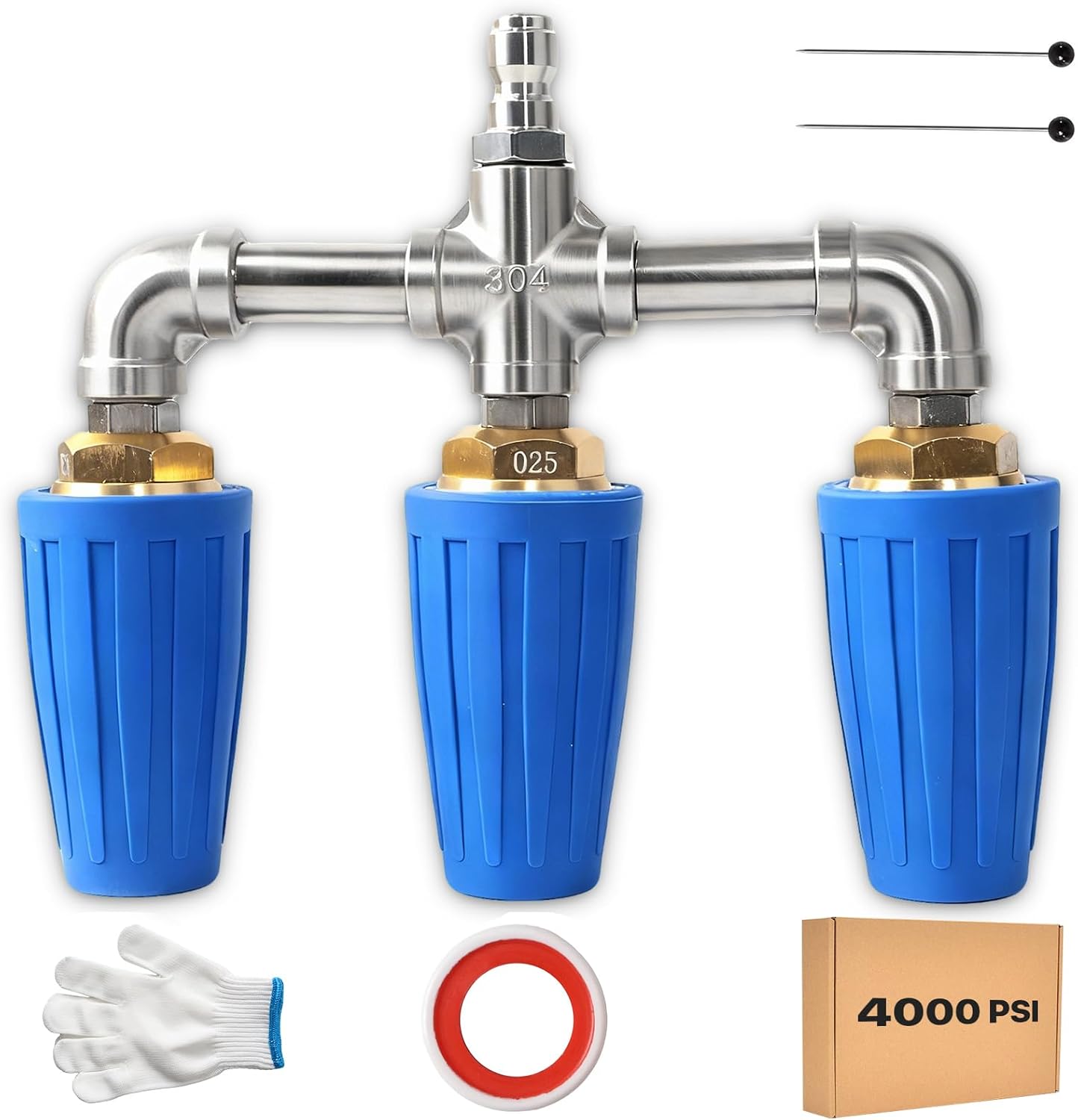 KPAPD Triple Turbo Pressure Washer Nozzles