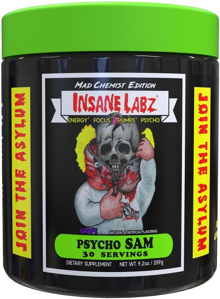 Insane Labz Psycho Pre-Workout Powders
