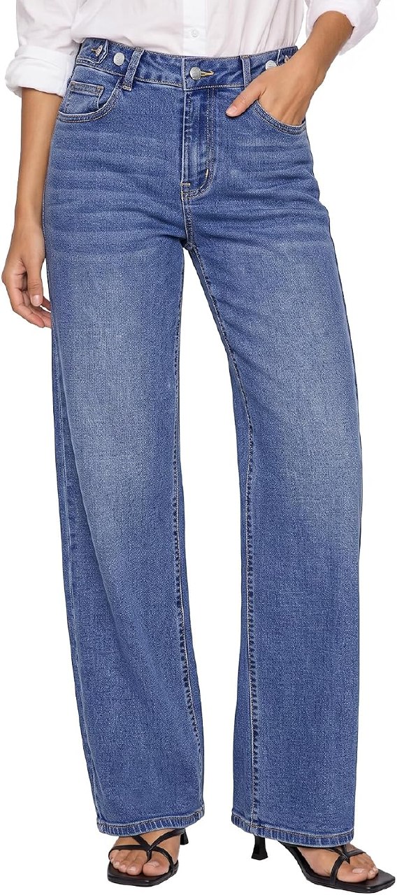 GRAPENT Wide Leg Jeans