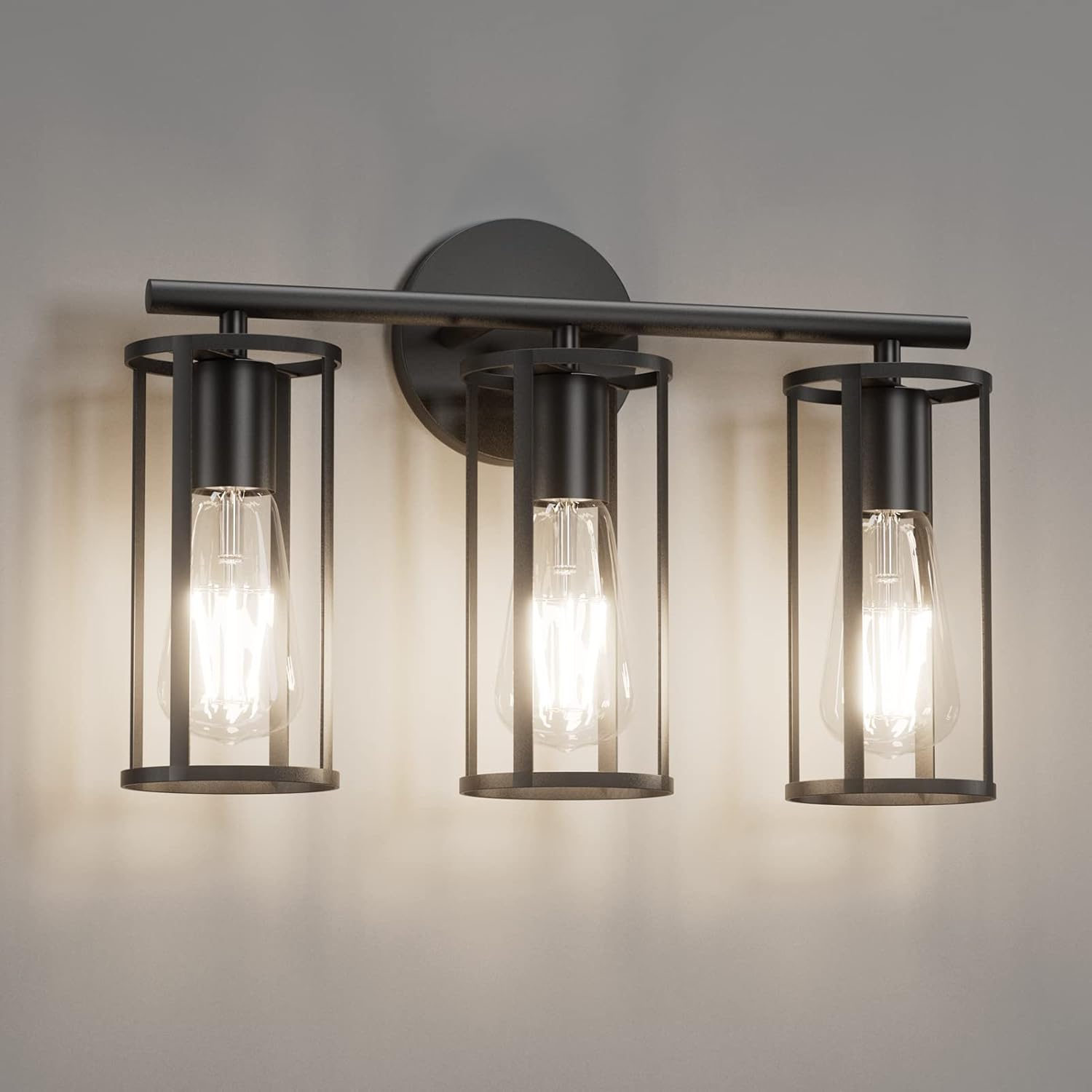 Aipsun Black Bathroom Light Fixtures
