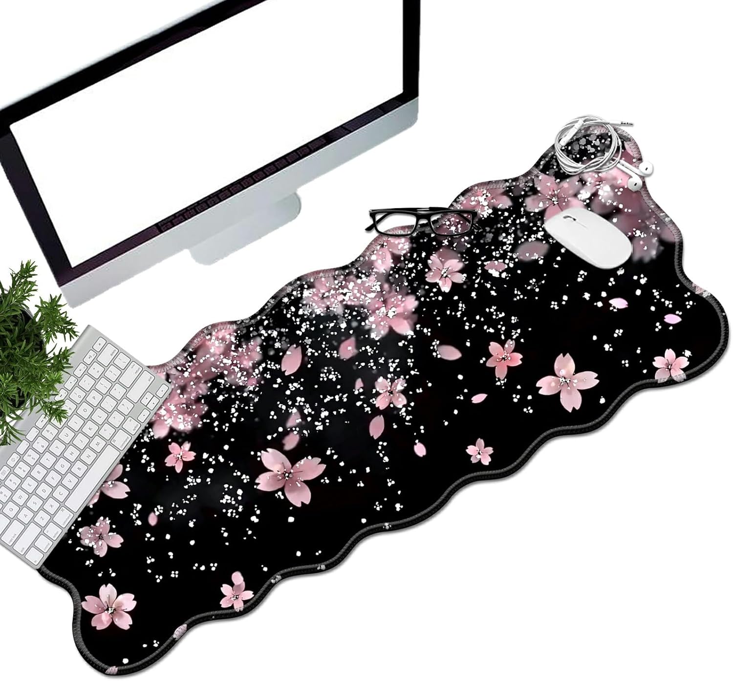 BEOTIWAD Extended Mouse Pads (Cherry Blossoms