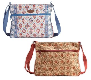 PR!CE DROP ( ) Maison d' Hermine Cross Body Bags for Women Cotton Canvas Shoulder Bag