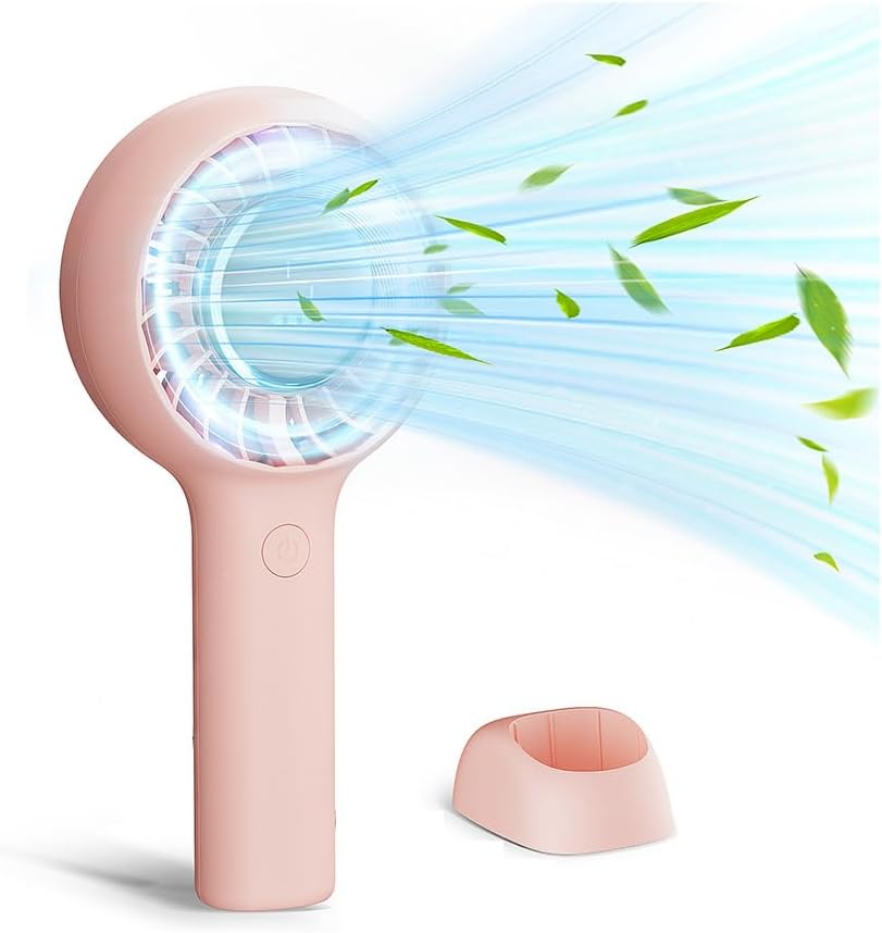 ZOZOO Portable Rechargeable Fans (Pink