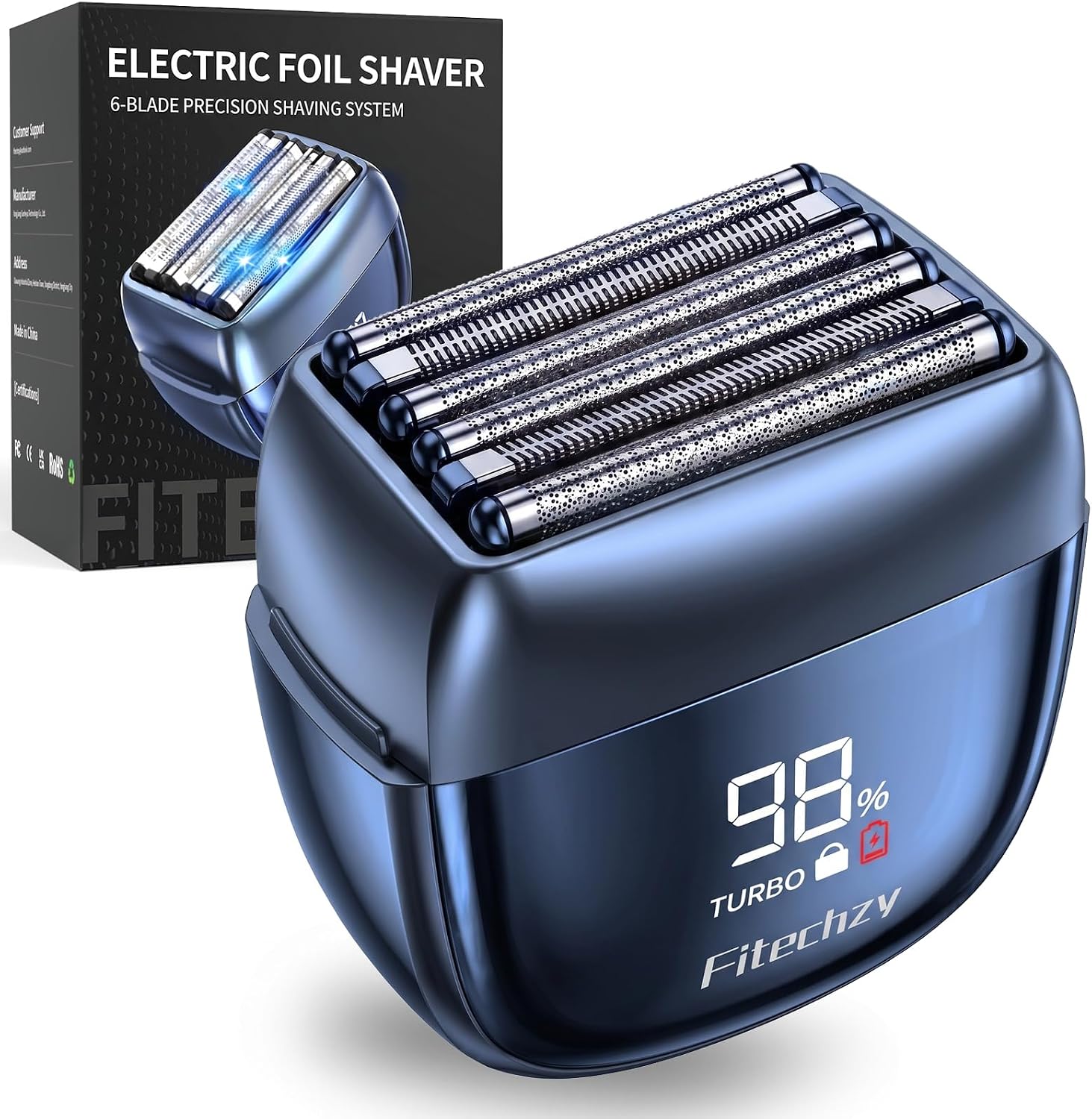 Electric 6-Blade Foil Shavers