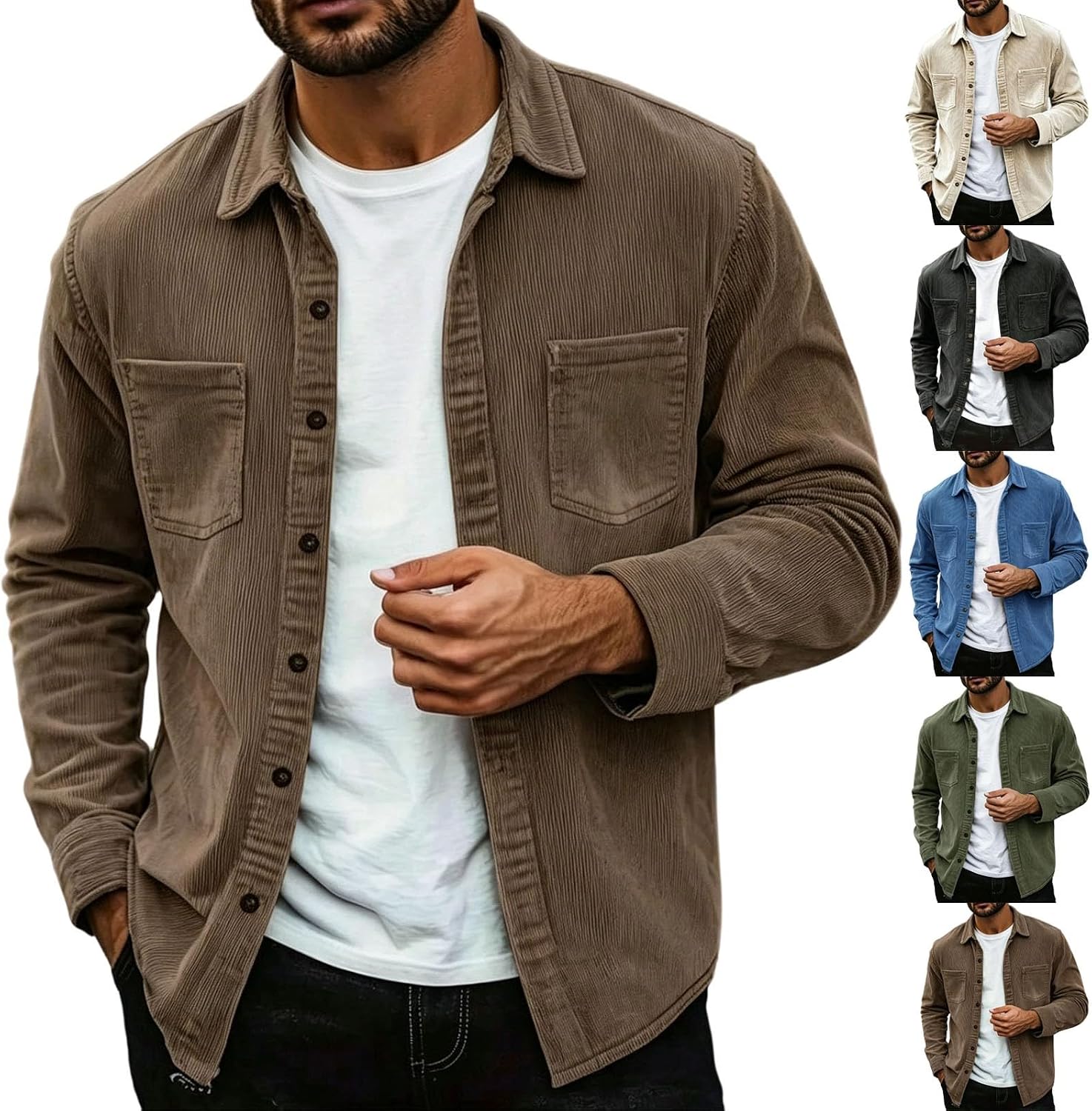 VXRDJU Corduroy Shackets