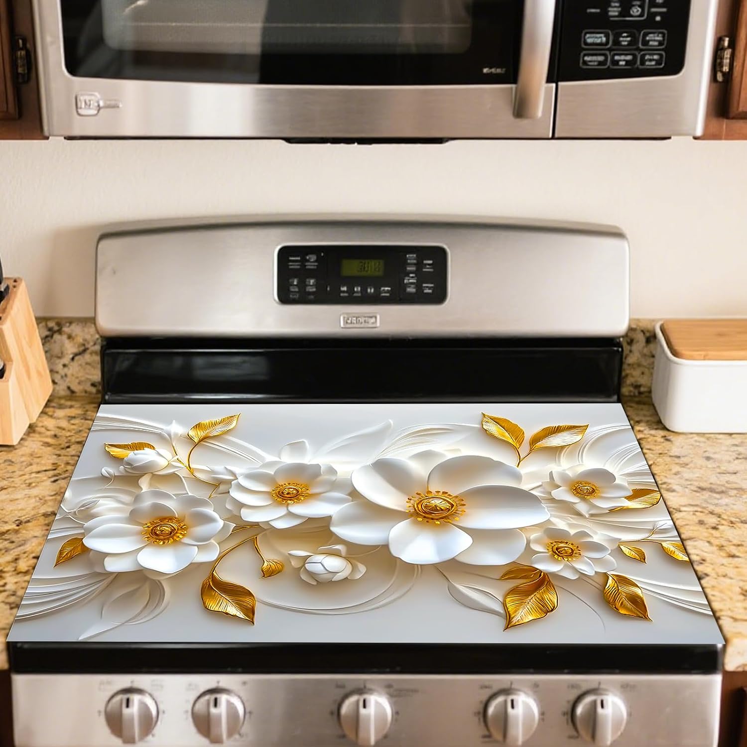 Nuxovilar Floral Stove Covers
